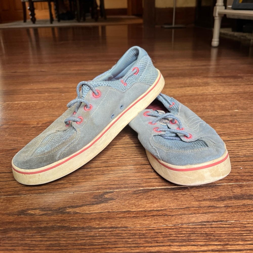 Coxswain Women’s Shoes Size 9D – Blue, Breathable, Stylish Slip-On Comfort